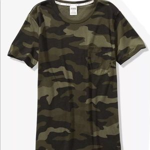 Camouflage Pink Tee XL